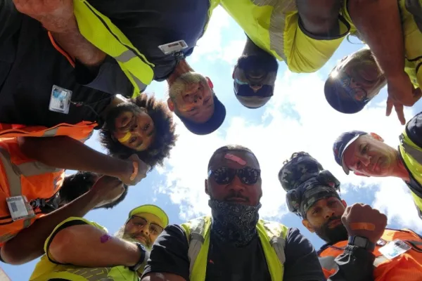 Piedmont Airlines ramp agents