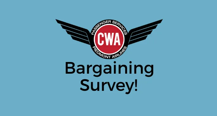 Piedmont Bargaining Survey with logo