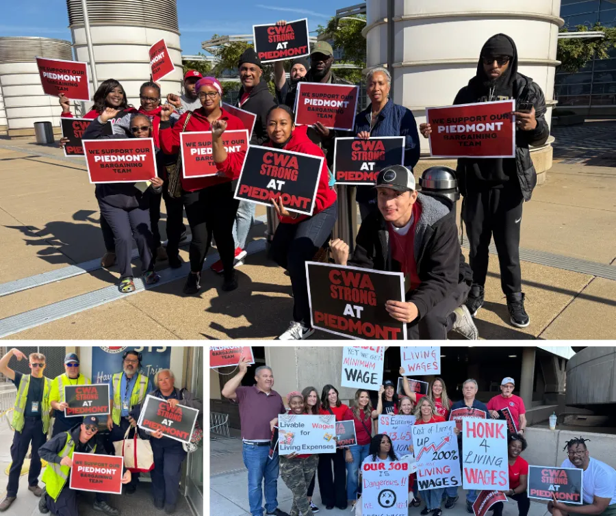 Piedmont Airlines members mobilizing